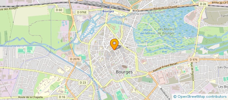 localisation de l'entreprise MADAME GRECIA NEXANS à BOURGES