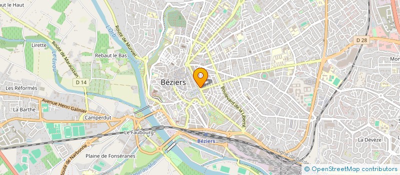 localisation de l'entreprise MADAME GREET ROBIJN à BEZIERS