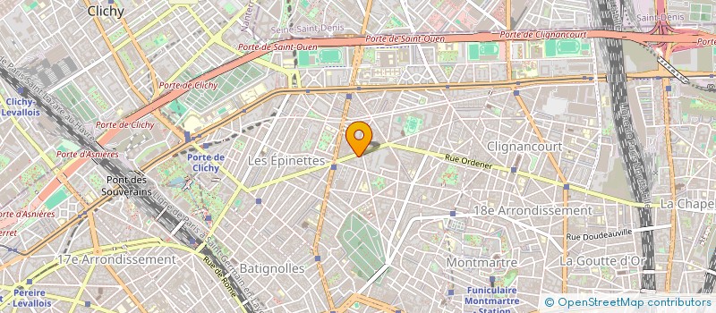 localisation de l'entreprise MADAME GREGOIRE DOUARKA-DEOJIT  PARIS