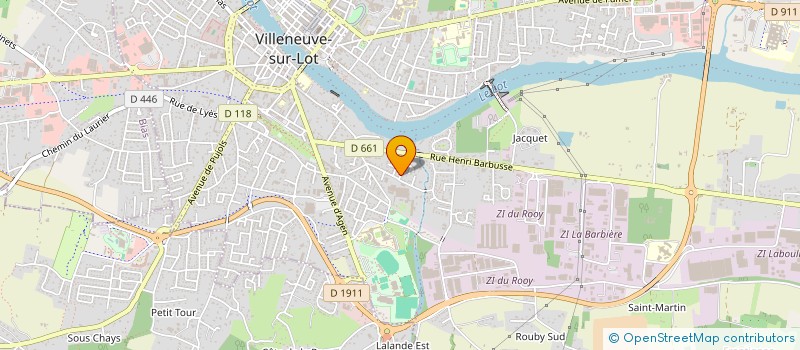 localisation de l'entreprise MADAME GREGORIE IAUCH  VILLENEUVE-SUR-LOT