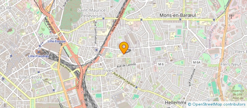 localisation de l'entreprise MADAME GREGORY KUSPER à LILLE