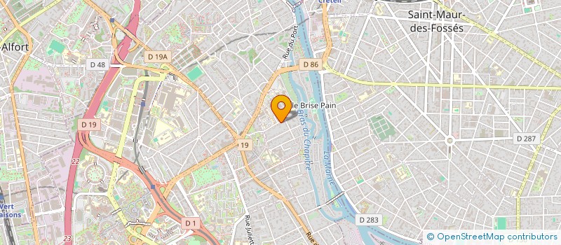 localisation de l'entreprise MADAME GREGORY MATURA  CRETEIL