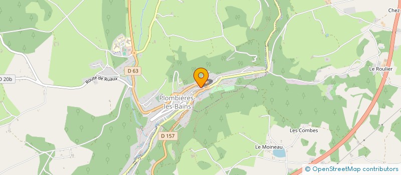 localisation de l'entreprise MADAME GRETA COUTE à PLOMBIERES-LES-BAINS