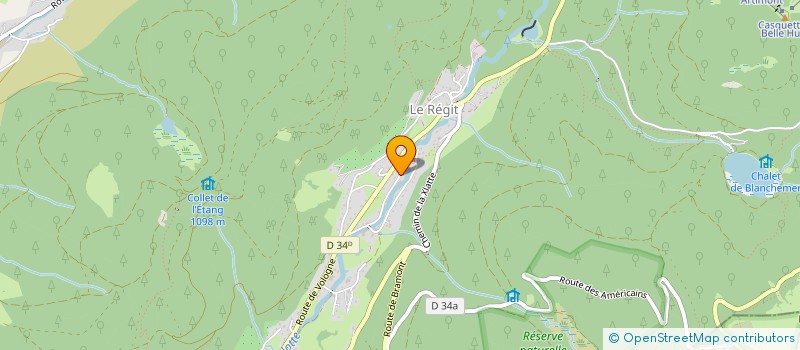 localisation de l'entreprise MADAME GRETEL GOZZO  LA BRESSE