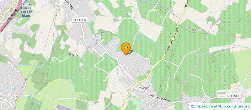 localisation de l'entreprise MADAME GRETEL POSADAS ELVIR  YVRAC