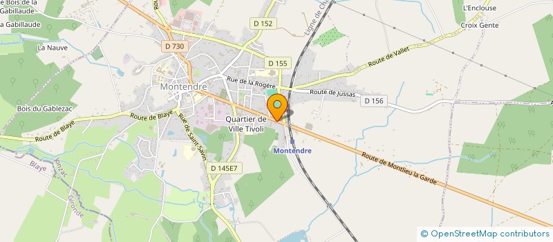 localisation de l'entreprise MADAME GRIET LEMMENS  MONTENDRE