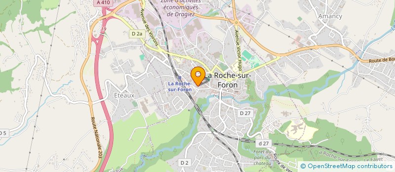 localisation de l'entreprise MADAME GROSHE ZYLE à LA ROCHE-SUR-FORON