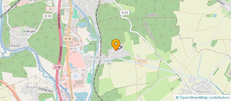 localisation de l'entreprise MADAME GROZDANA MAJKIC  ANDELNANS