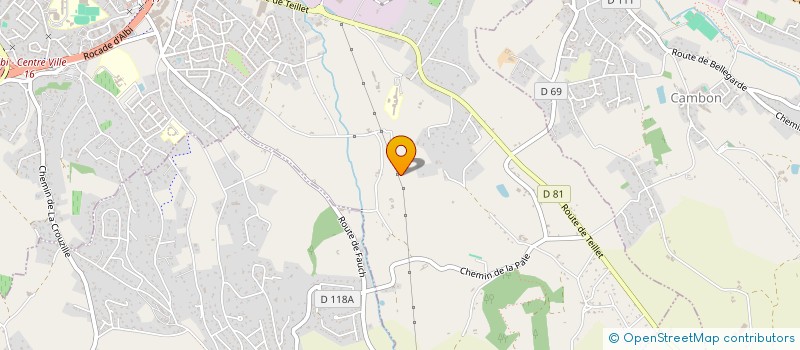 localisation de l'entreprise MADAME GRYTE DIRMAITE à ALBI