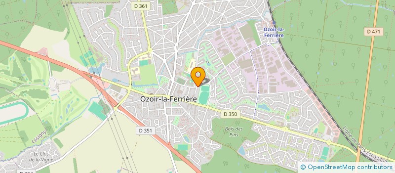 localisation de l'entreprise MADAME GUDRUN KNELL  OZOIR-LA-FERRIERE