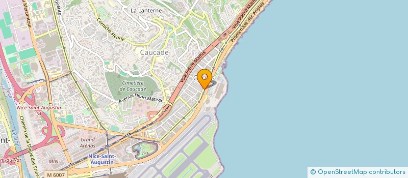 localisation de l'entreprise MADAME GUDRUN WETTA à NICE