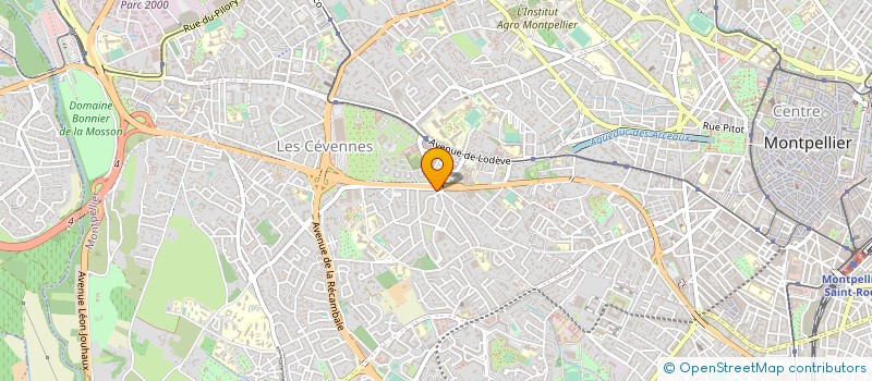 localisation de l'entreprise MADAME GUENA DROZD à MONTPELLIER