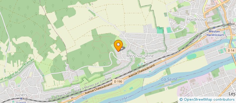 localisation de l'entreprise MADAME GUENAELE PRELAT  MEZY-SUR-SEINE