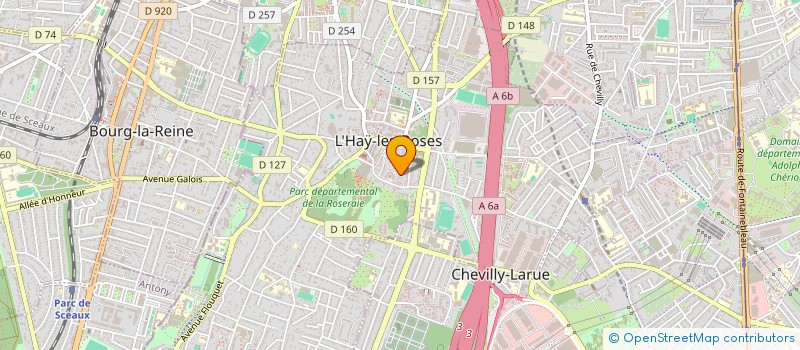localisation de l'entreprise MADAME GUENAELLE AVEILLAN à L'HAY-LES-ROSES