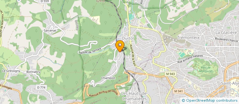 localisation de l'entreprise MADAME GUENAELLE DE PARSCAU  DURTOL