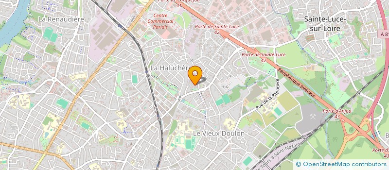 localisation de l'entreprise MADAME GUENAELLE FITAMANT  NANTES