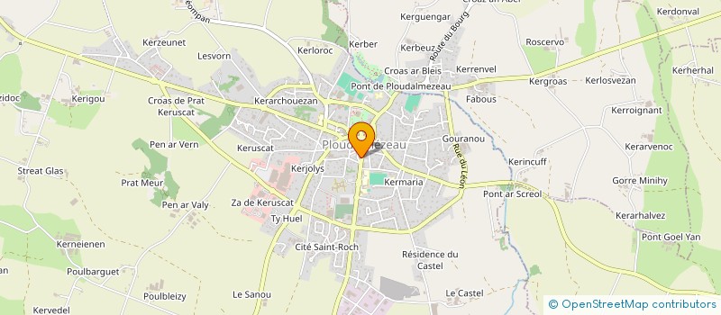 localisation de l'entreprise MADAME GUENAELLE FLOCHLAY à PLOUGUIN