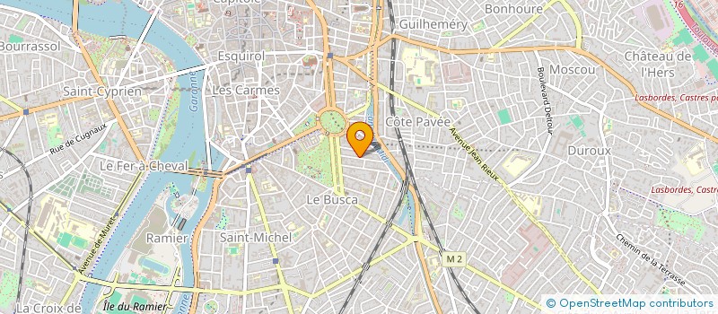 localisation de l'entreprise MADAME GUENAELLE GUIVARCH à TOULOUSE