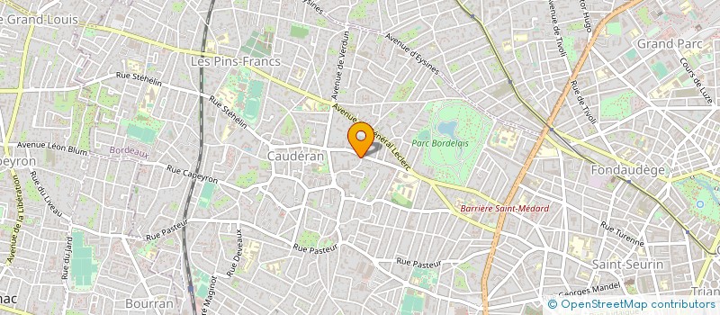 localisation de l'entreprise MADAME GUENAELLE MEILLOUR à BORDEAUX