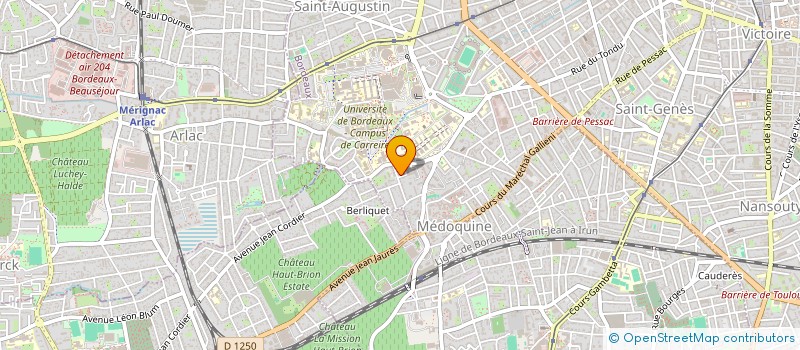 localisation de l'entreprise MADAME GUENOLA AVELINE  BORDEAUX