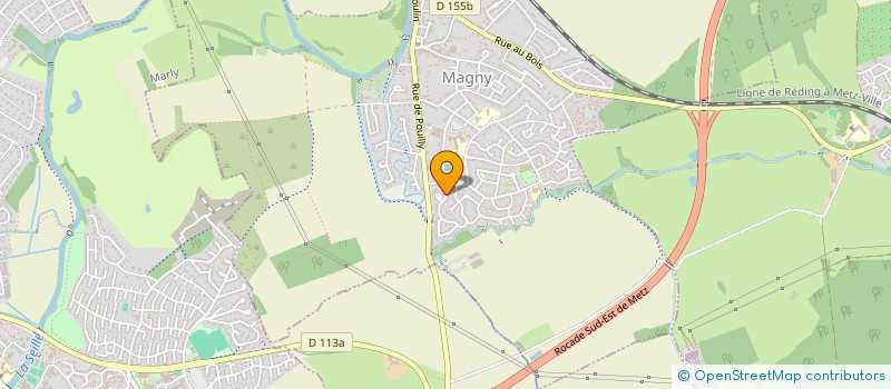 localisation de l'entreprise MADAME GUENOLA CHRETIEN  METZ