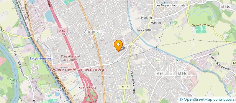 localisation de l'entreprise MADAME GUENOLA LAURENS à TOULOUSE