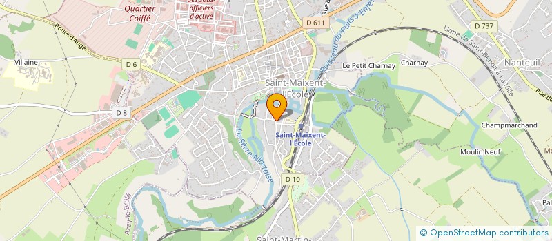 localisation de l'entreprise MADAME GUENOLA NOEL  SAINT-MAIXENT-L'ECOLE