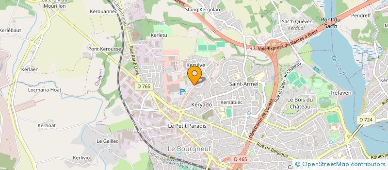 localisation de l'entreprise MADAME GUENOLA TOULLIOU à LORIENT
