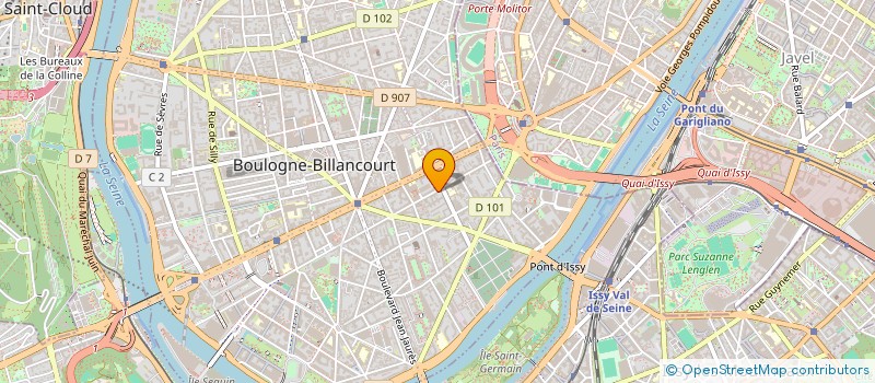localisation de l'entreprise MADAME GUENOLEE TIPHAIGNE à BOULOGNE-BILLANCOURT