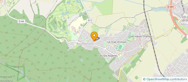 localisation de l'entreprise MADAME GUERDINE THERVILUS  BOUFFEMONT