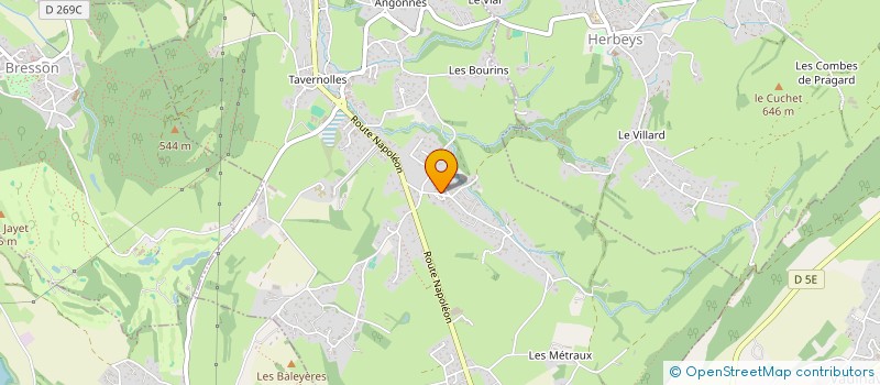 localisation de l'entreprise MADAME GUERGANA YORDANOV  BRIE-ET-ANGONNES