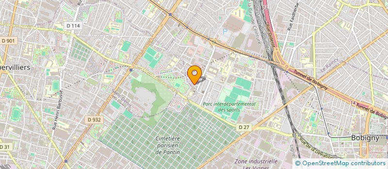 localisation de l'entreprise MADAME GUERLYNE BOLIERE  BOBIGNY