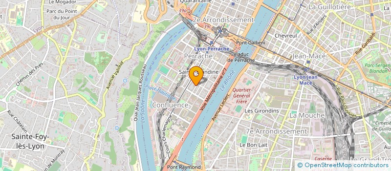 localisation de l'entreprise MADAME GUERMIA SEGHIR  LYON