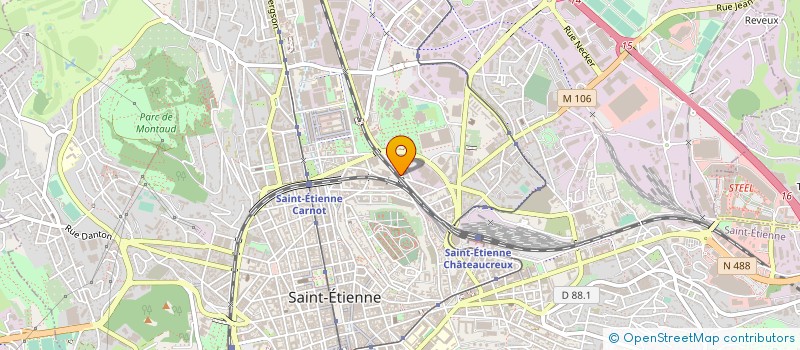 localisation de l'entreprise MADAME GUERREIRO ILDEFONSO à SAINT-ETIENNE