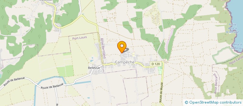 localisation de l'entreprise MADAME GUETTY DELTA  BAIE MAHAULT