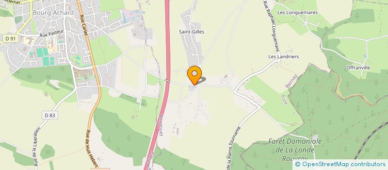 localisation de l'entreprise MADAME GUIHERMINA LOPES DO VAU  BOSGOUET