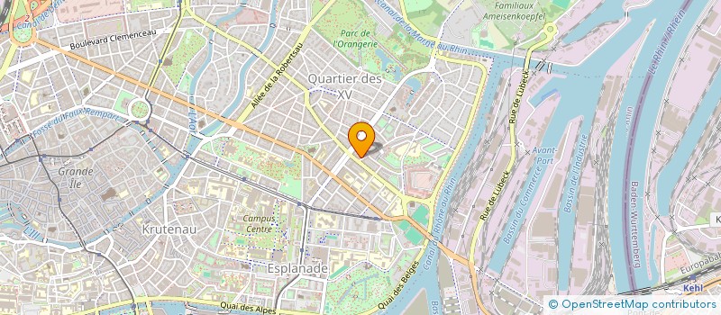 localisation de l'entreprise MADAME GUILA LAMBERGER à STRASBOURG
