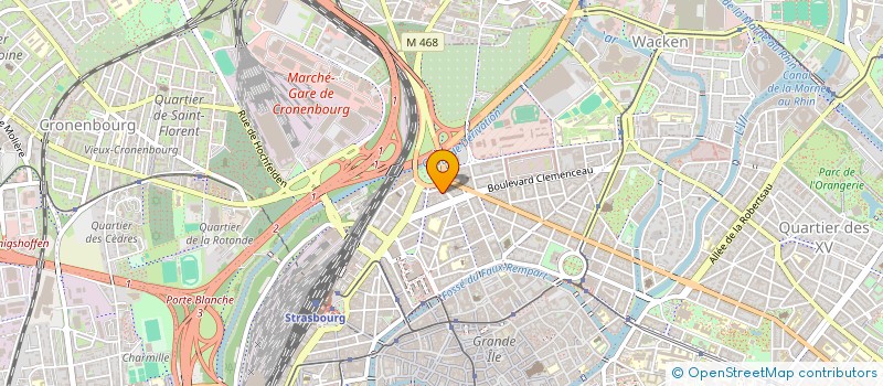 localisation de l'entreprise MADAME GUILA TOLEDANO à STRASBOURG