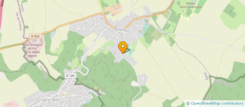 localisation de l'entreprise MADAME GUILAINE BLIN  PLAILLY