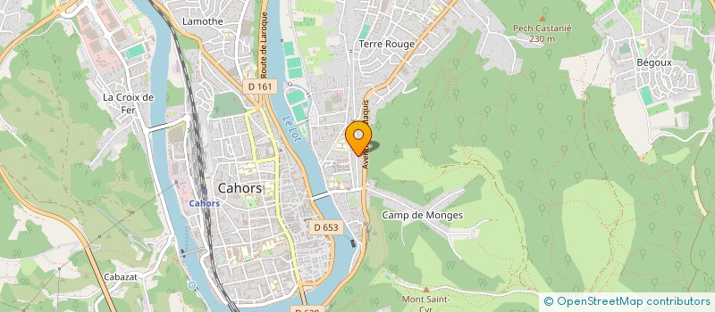 localisation de l'entreprise MADAME GUILAINE COHIDON  CAHORS