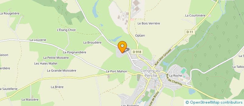localisation de l'entreprise MADAME GUILAINE JOUDART à LONGNY LES VILLAGES