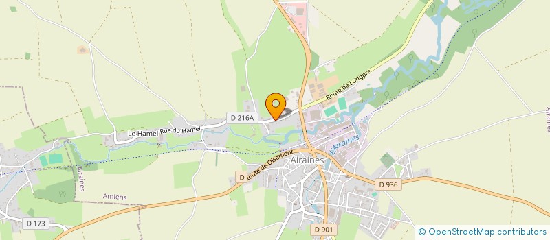 localisation de l'entreprise MADAME GUILAINE TERNISIEN  AIRAINES