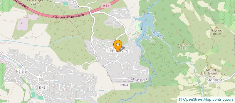 localisation de l'entreprise MADAME GUILEMETTE RICARD  CARCASSONNE