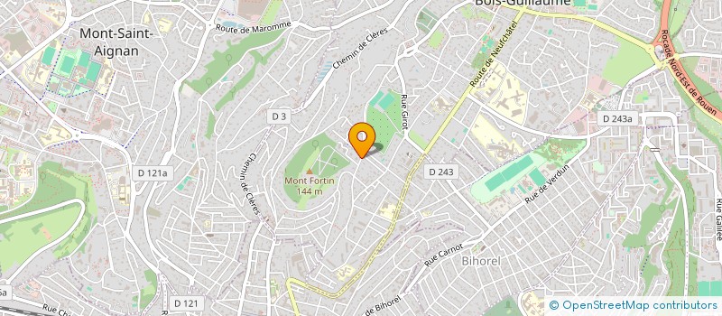 localisation de l'entreprise MADAME GUILENE CANTAIX  ROUEN