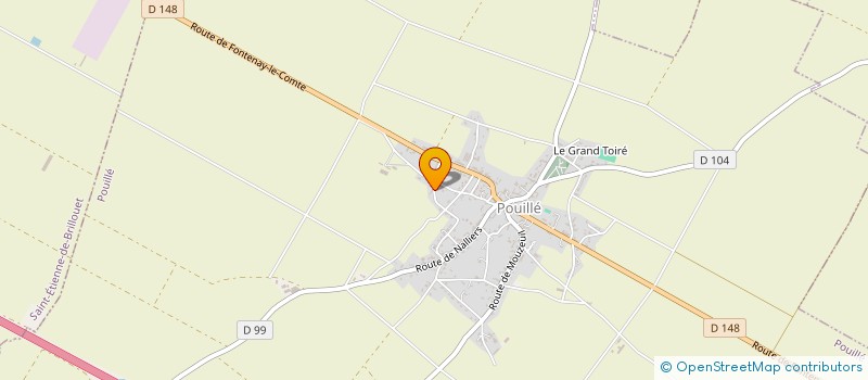 localisation de l'entreprise MADAME GUILENE DUMARCHE  POUILLE