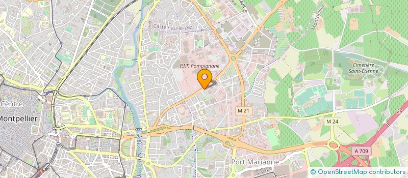 localisation de l'entreprise MADAME GUILENE TROUVE à MONTPELLIER