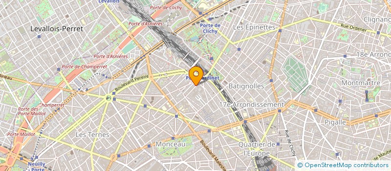 localisation de l'entreprise MADAME GUILHEM CAUET  PARIS