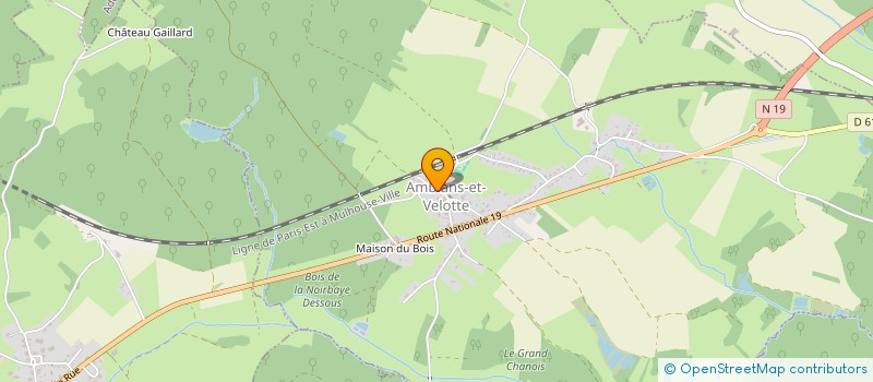 localisation de l'entreprise MADAME GUILIA LEROUX  BOUHANS-LES-LURE