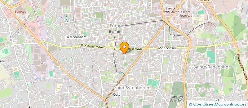 localisation de l'entreprise MADAME GUILLAUME DELEBARRE  TOURS