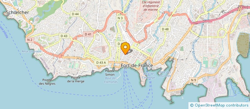 localisation de l'entreprise MADAME GUILLAUME GOVAL à FORT-DE-FRANCE
